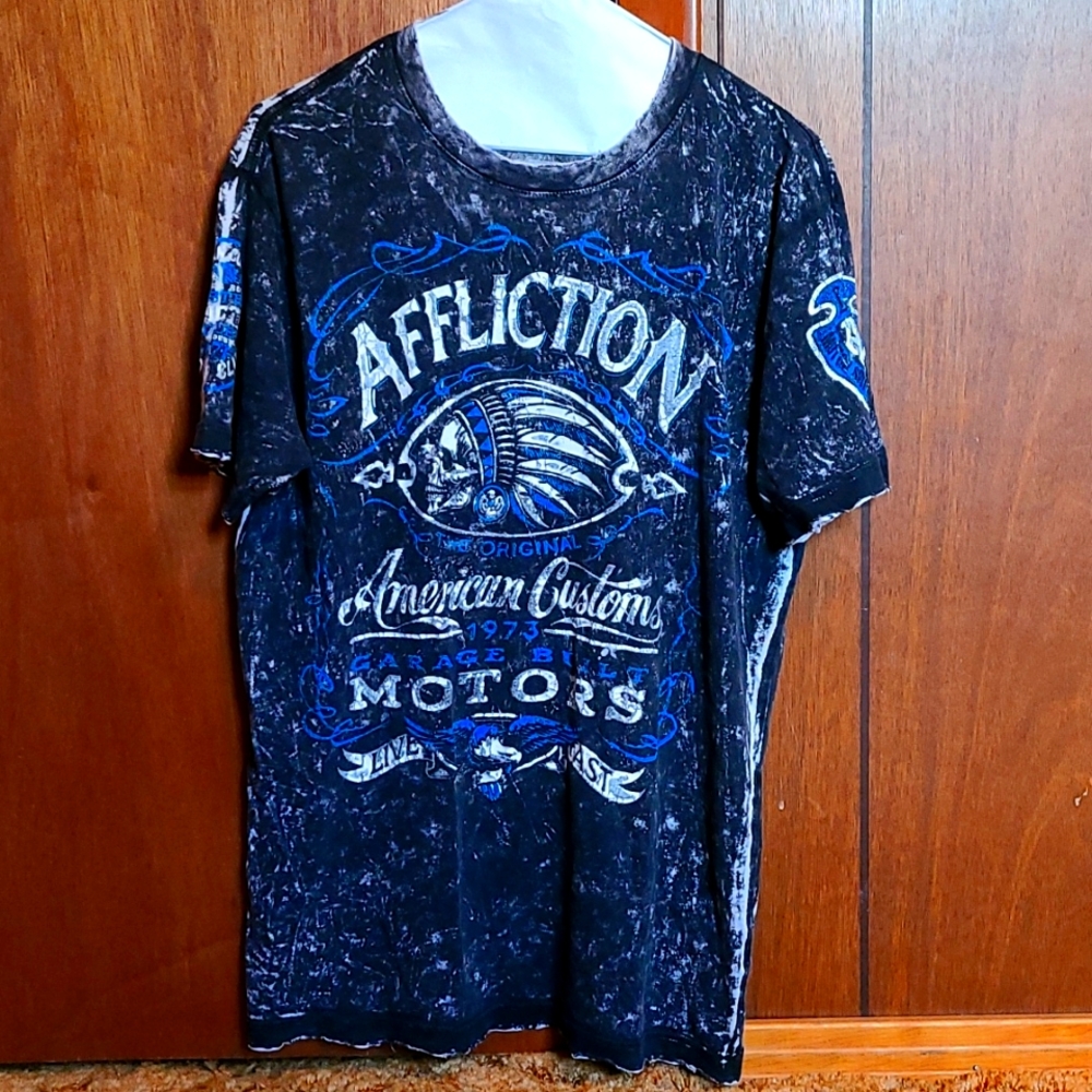 Mens affliction shirt